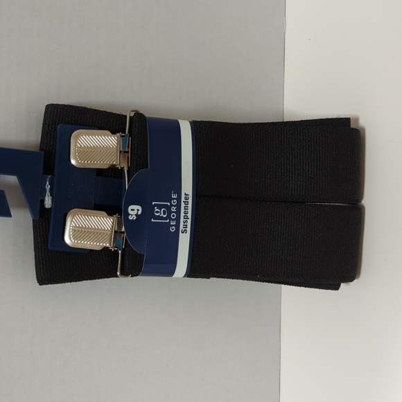 Dickies Men's Perry Y-Back Adjustable Suspenders Tan & Dark Brown & George - Picture 6 of 7